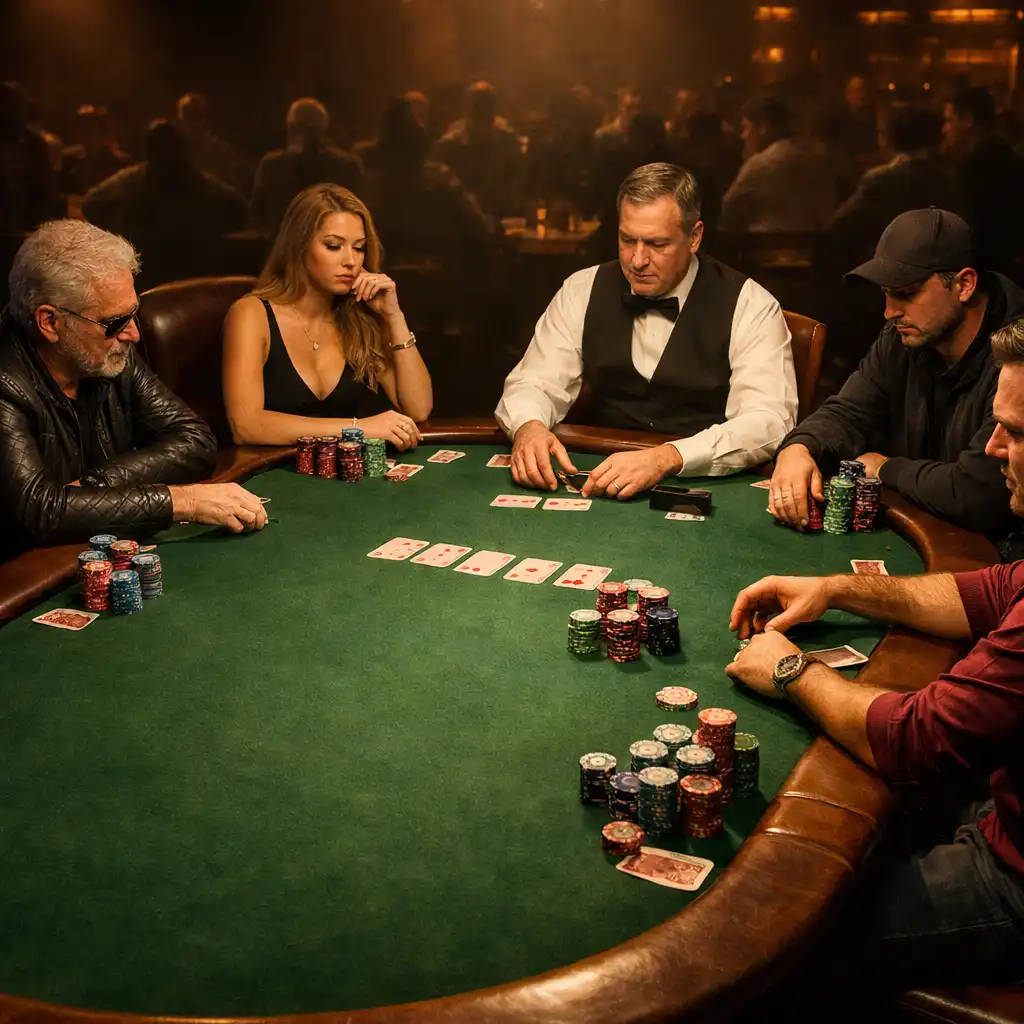 Finálový pokerový stůl